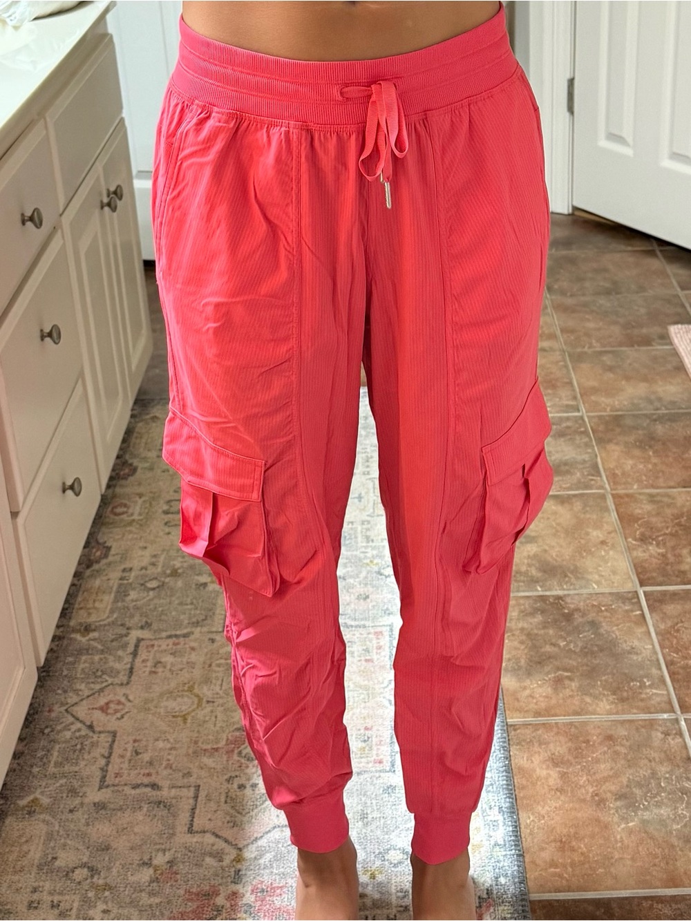 lululemon athletica Hot Pink Cargo Jogger Pants